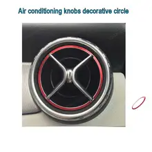 Новинка для M-ercedes-Be-nz GLA180 200 220 260 автомобильный переключатель для кондиционера декоративный круг