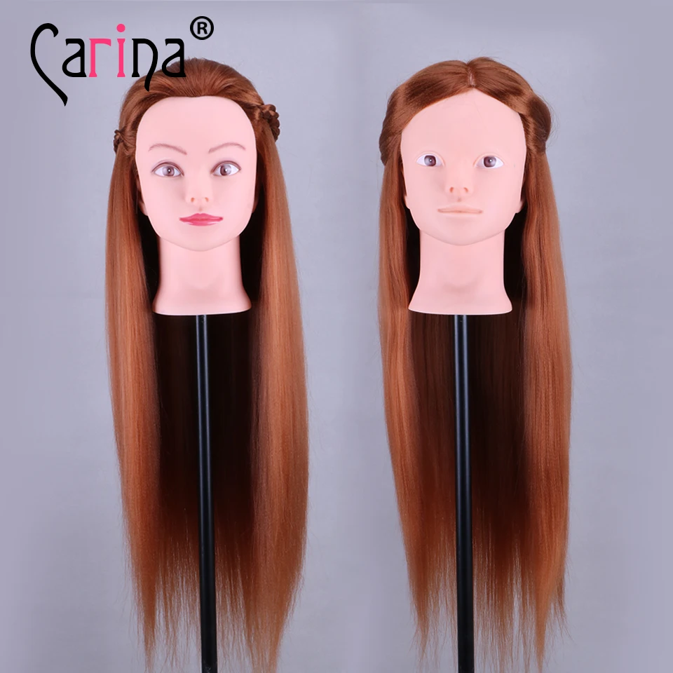 24" Training Head Cosmetology Mannequin Heads Mannequin Head For Makeup