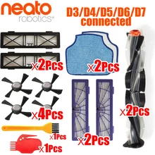 Generic combo Brush blade brush and bristle brush Beater for Neato Botvac D3 D4 D5 D6 D7 connected Vacuum Cleaners kit parts цена Generic combo Brush blade brush and bristle brush Beater for Neato Botvac D3 D4 D5 D6 D7 connected Vacuum Cleaners kit parts цены онлайн