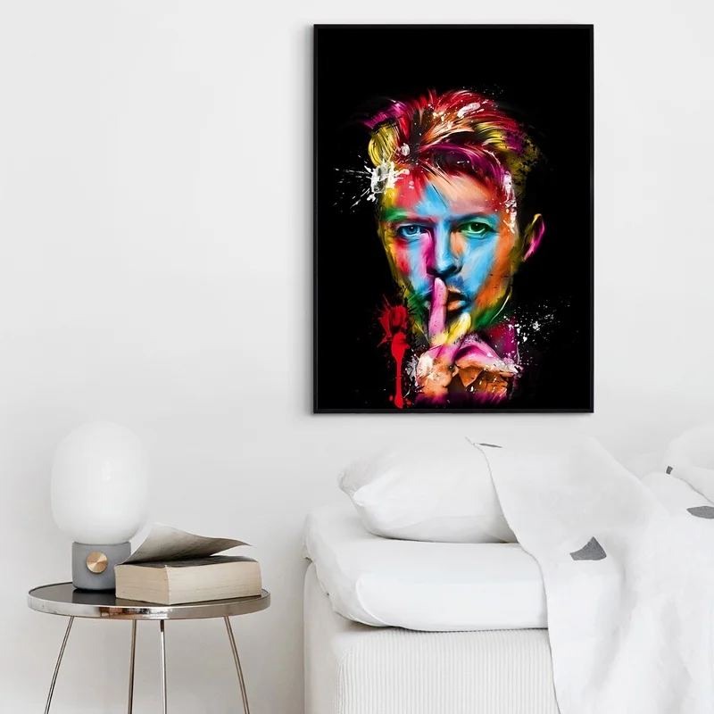 Preise Rock Sänger David Bowie Musik Poster Home Decor Wand Dekor Wand Kunst Cnavas Drucken