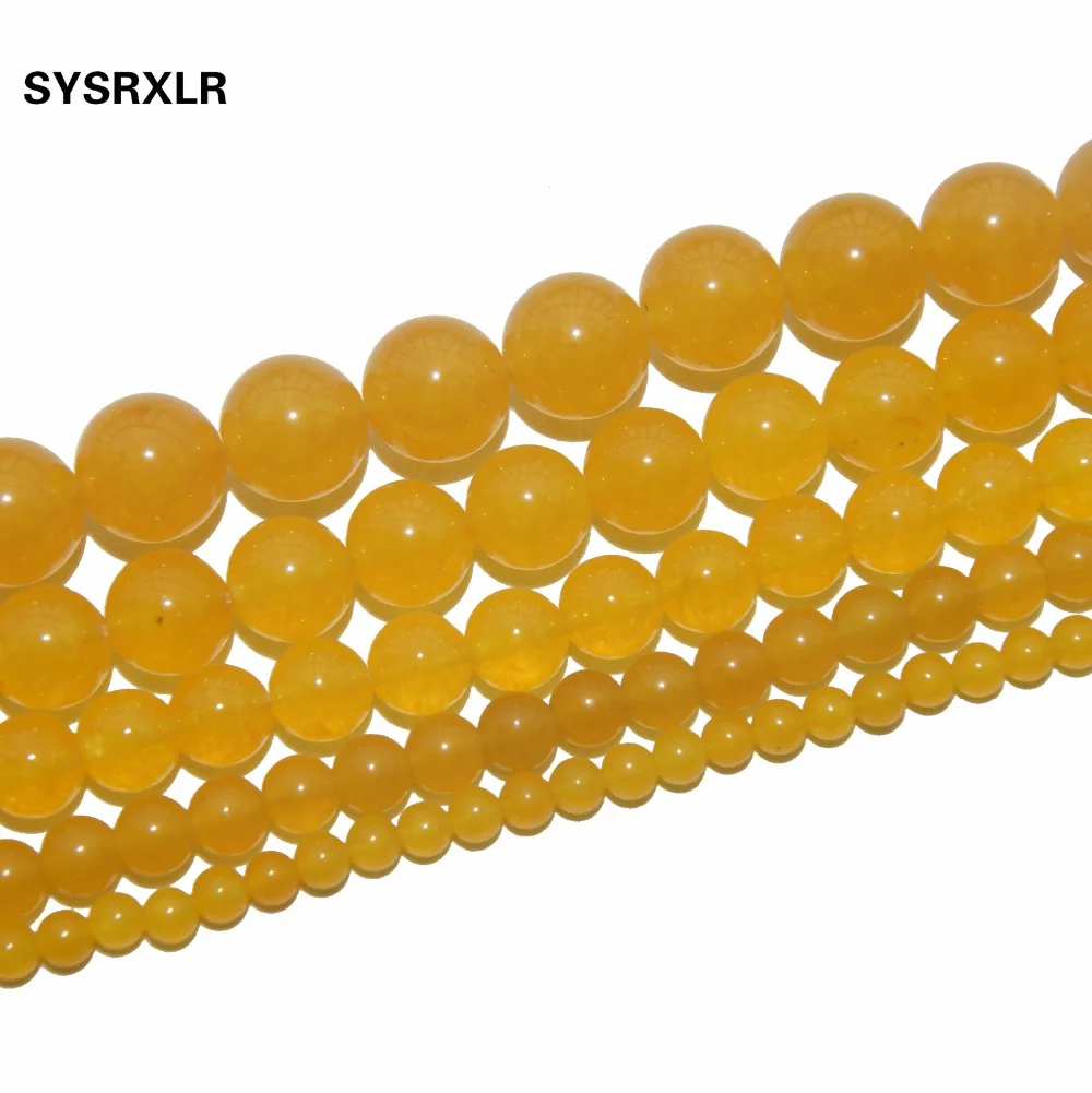 

Round Yellow Agate beads stone Natural Loose Stone Beads 6 8 10 12 14mm Strand 15" Diy Bracelet Necklace Jewelry Making Gem