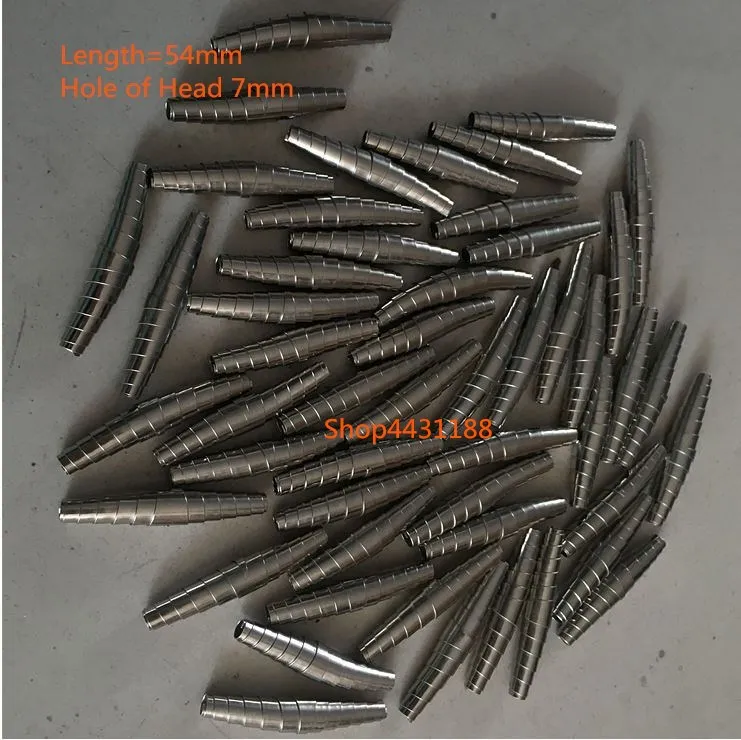 

2pcs 7*54mm Stainless steel powerful Scissor Conical Compression Shaped conical spring