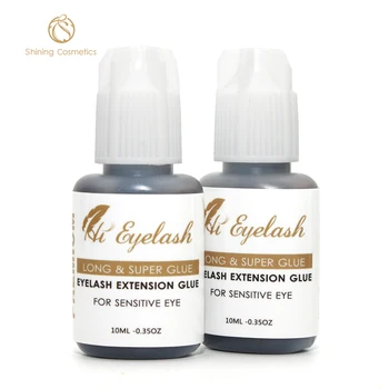 

2pcs Hot Selling 10ml 2-3seconds Eyelash Extension Glue Professional Made In Korea Low Odor Glue