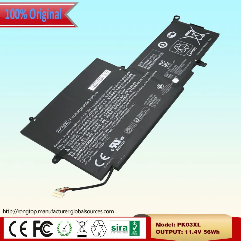Аккумулятор hp pk03xl