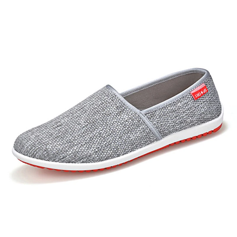 Mocassins Nouveaux Concis D'été blanc gris Plat 20t148 Chanvre Occasionnel Respirant Hommes Occasionnels 2018 Doux De Mode Chaussures Marron gdwOHCq