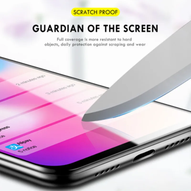 9D Защитная пленка для экрана Samsung Galaxy A7 2018 A750 A50 A505 A30 A303 M20 A9 A8 Plus M10 полное покрытие