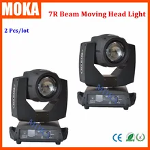 2 шт./лот Лидер продаж этап DJ Light 7R sparpy перемещающаяся головка света Moving головной место дискотека светодиодные лампы партии фары с кейс
