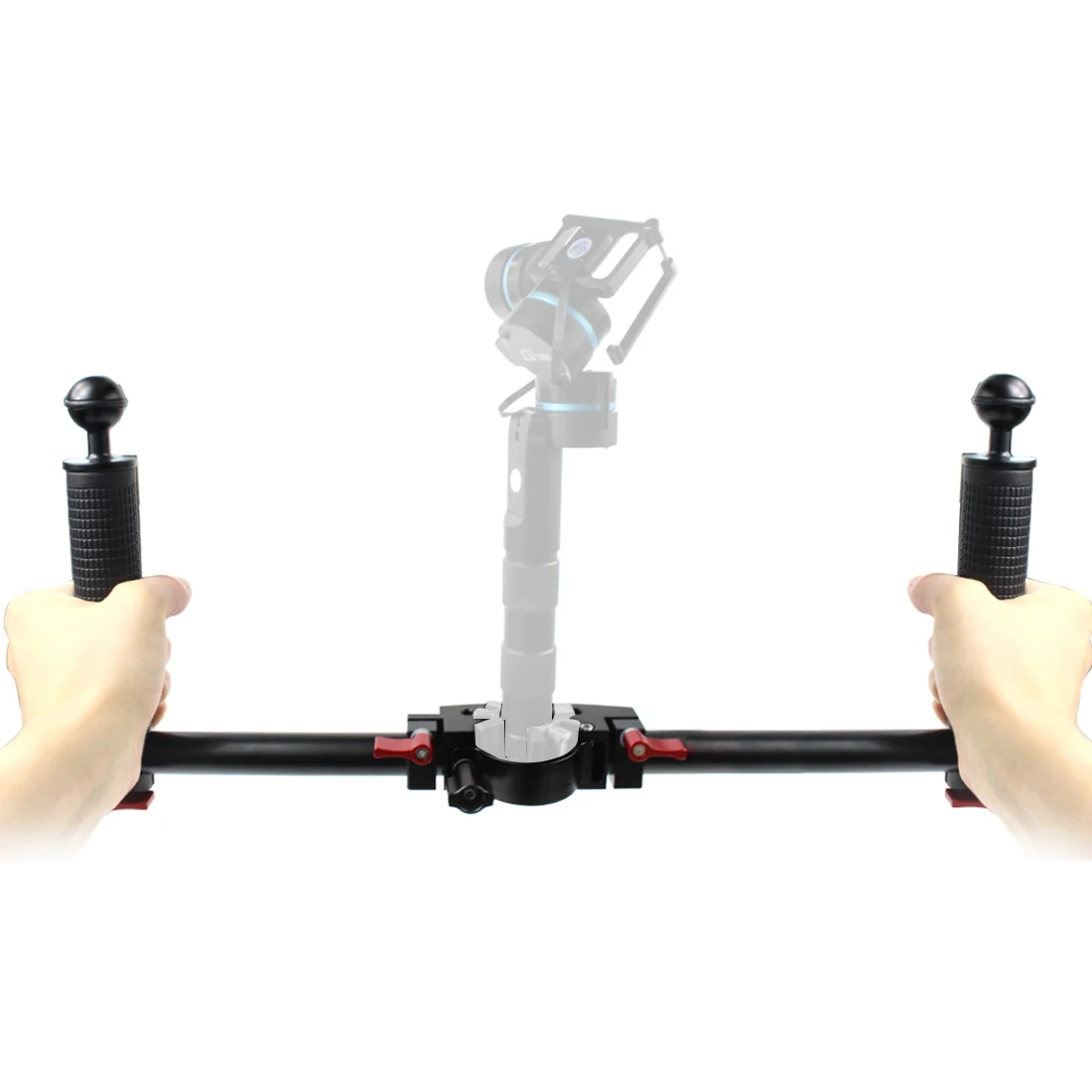 

Dual Handle Grip Handheld Bracket Handlebar Kit for Zhiyun Crane 2, Crane 2 Plus Gimbal Stabilizer Extension Stand Mount