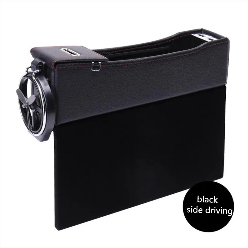 

Multifunction Car Seat Crevice Storage Box Cup Drink Holder Organizer Auto Gap Pocket Tidying for Phone Coin Case Accessories