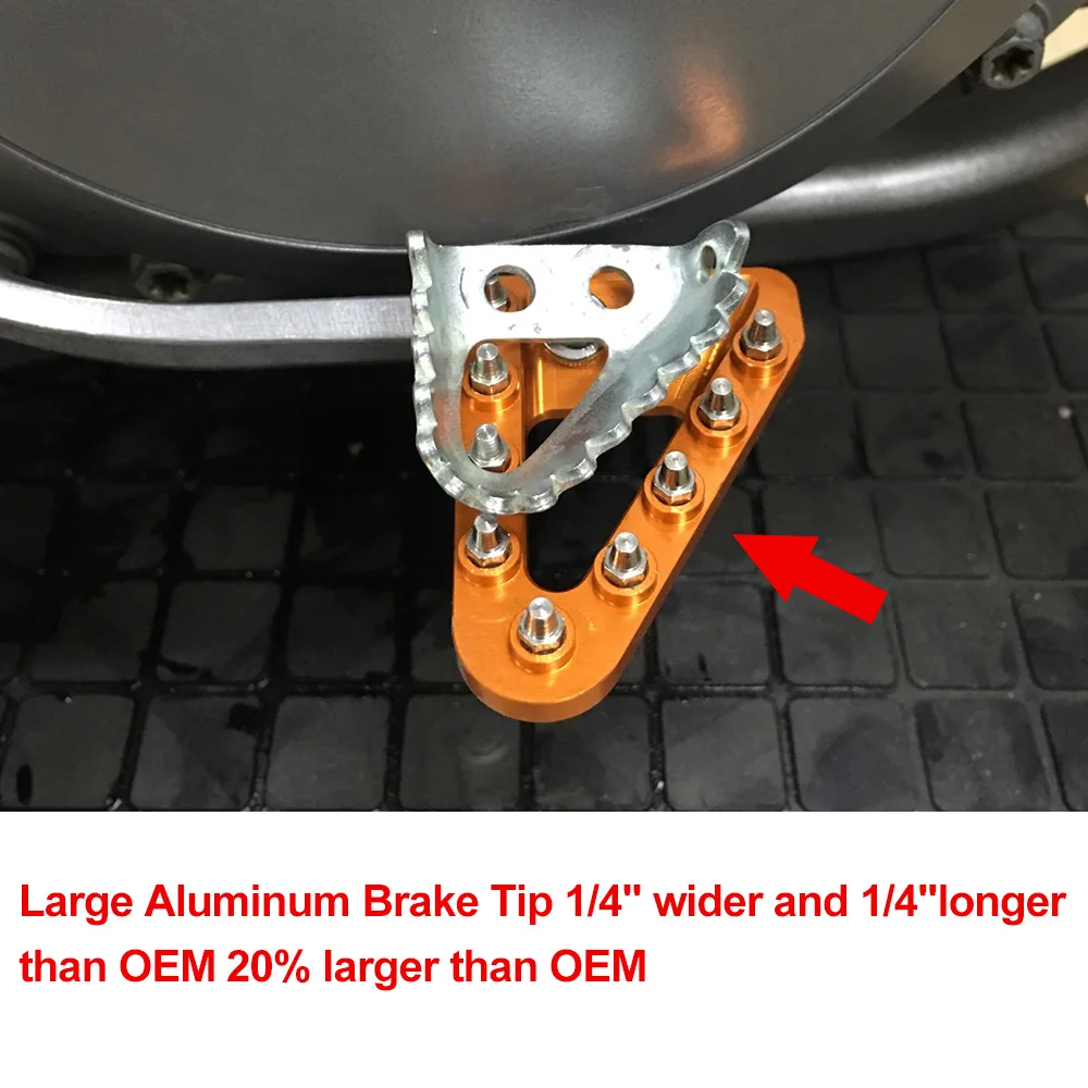 Увеличивающая ножная Тормозная педаль CNC для KTM SX/SXF/XC/XCF/EXC/EXCF/XCW/TPI/SD/6D 125 500 250 450