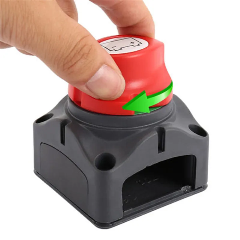 

1pcs Rotary Switch Knob Switch Two Position High Current Yacht/Car Battery Power Off Protection Switchs Modified Car Accessories
