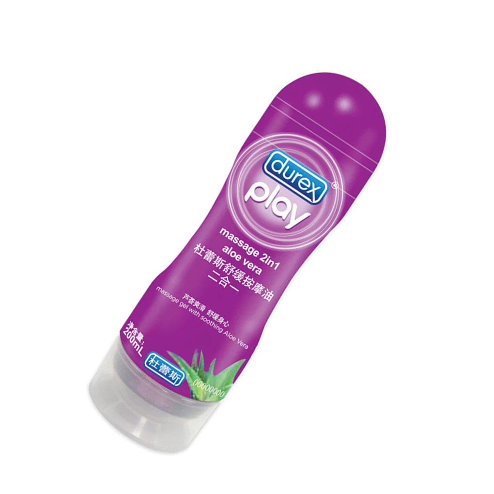 Durex Play массаж 2в1 алоэ вера смазка сглаживающая луба Массажный гель Анальная