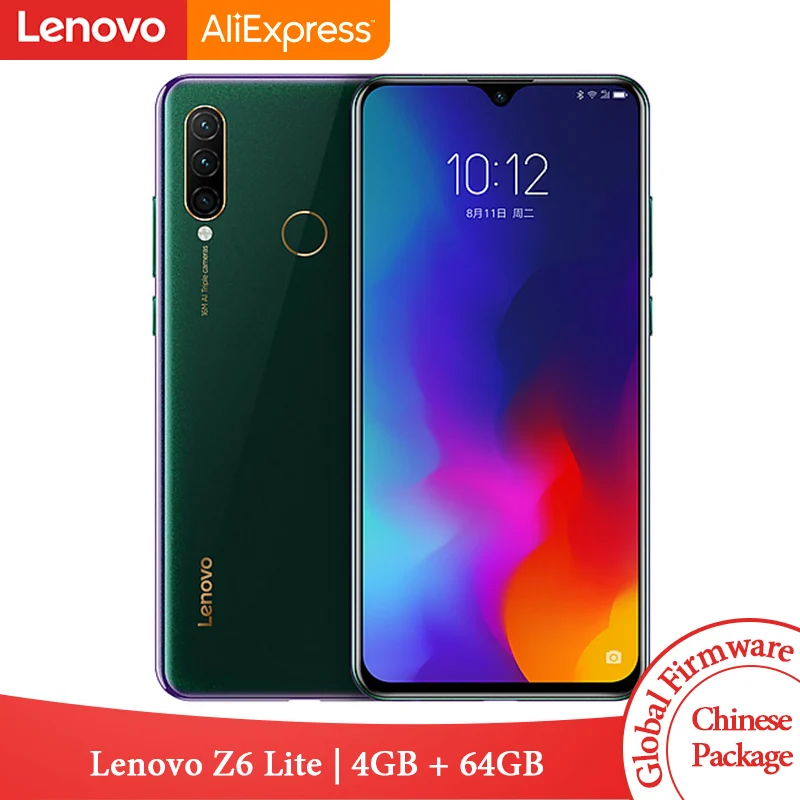 

Global ROM Lenovo Z6 Lite 6GB 64GB 128GB Snapdragon 710 Octa Core Smartphone Triple Back Cams 6.3'' 19.5:9 WaterDrop 4050mAh