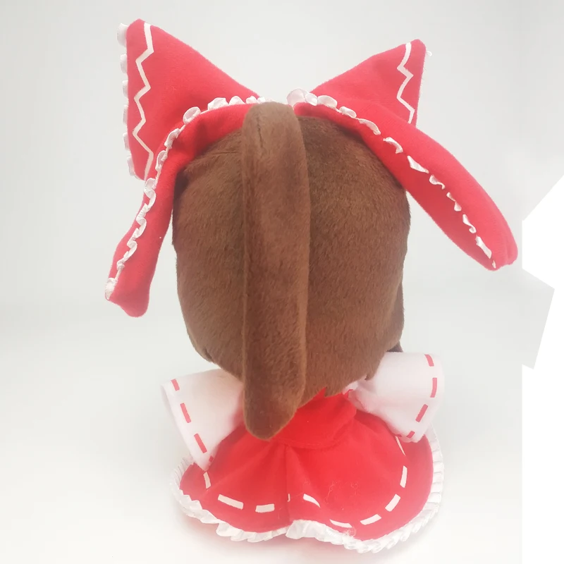 Милая плюшевая кукла для косплея из Аниме TouHou Project Hakurei Reimu мягкая мультяшная