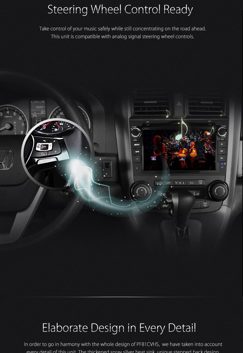 Cheap 8" Special Car DVD for Honda CRV 2007-2011 with Original User Interface/Appearance & Android Mirror Link Support 6