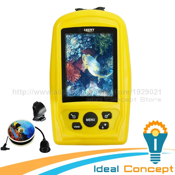 

LUCKY Underwater Fishing Video Camera 3.5" TFT LCD Monitor Hand held Digital Fish View 20M Cable