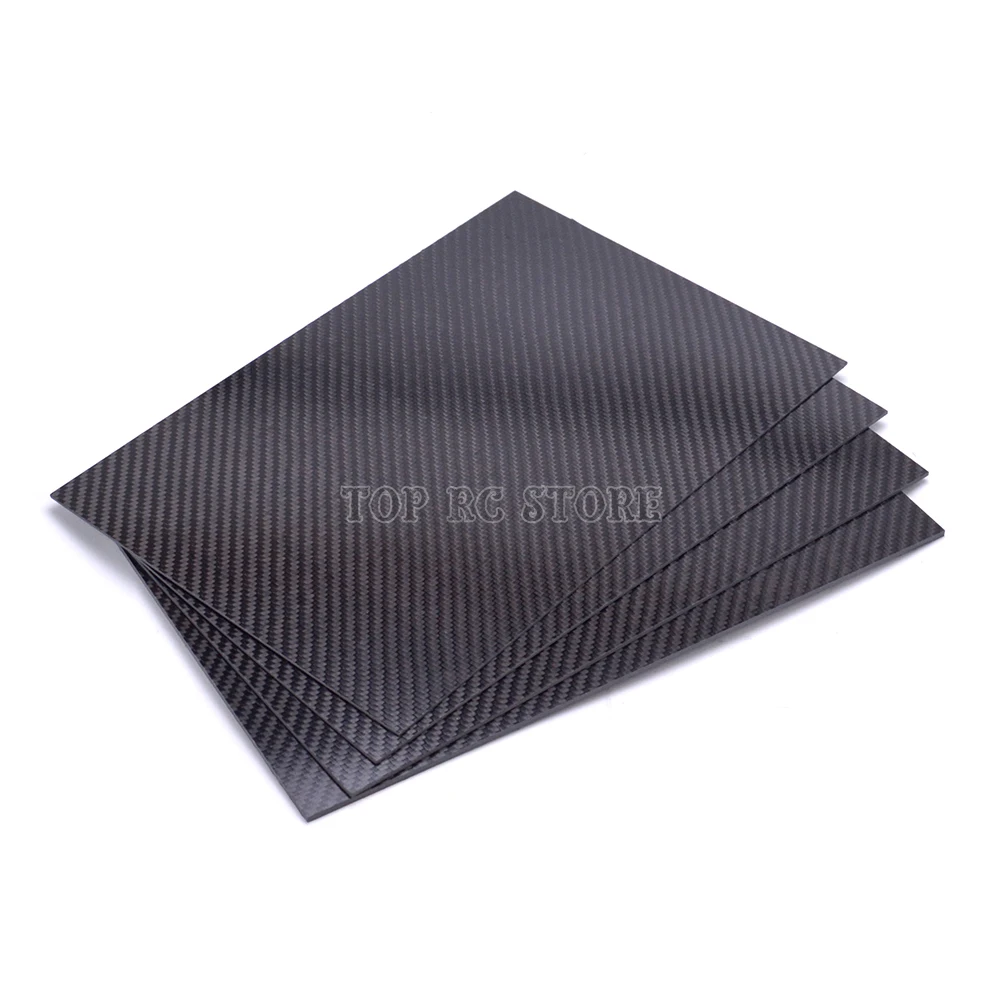 200mm x 300mm carbon fiber Glossy Surface plate (2)