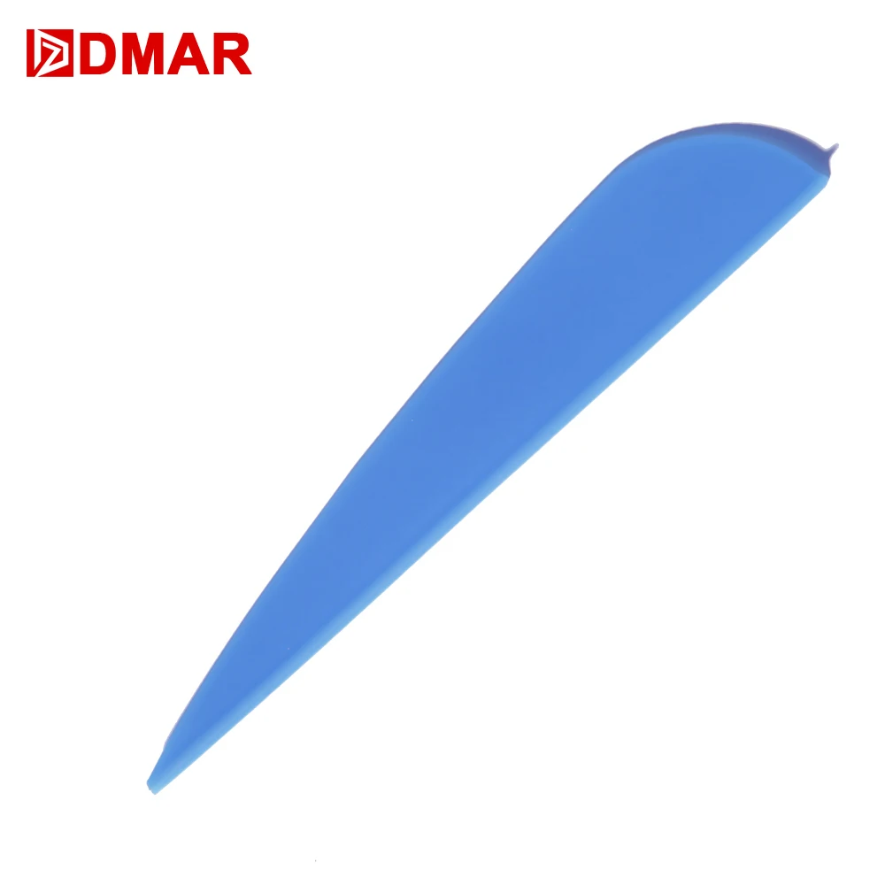 

DMAR Archery Arrow Fletch Plastic Vanes 2 Inches Feather DIY Recurve Compound Bow Long Bow Crossbow Hunting Accessories