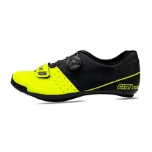 Город велосипеды C2 Желтый Черный углерода велосипедные туфли дороги углерода обувь MTB велосипедная обувь высокого качества от производителя