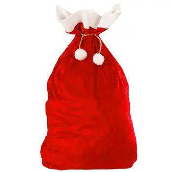 

Christmas Super Soft Cloth Gift Bags Xmas Children Gift Bags for Christmas Kid Christmas Gift and Cute Home Decor Ornaments
