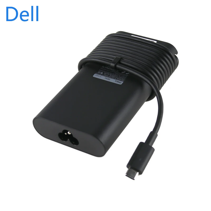 Подлинная Dell 20 в 4.5A 90 Вт USB-C Тип C ноутбук AC зарядное устройство для адаптера для Dell широта 11 5179 12 7275 13 7370