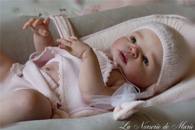 NPK DIY силиконовая виниловая Кукла reborn baby doll креативная Реалистичная кукла ручной
