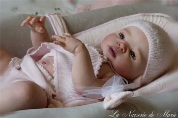 

NPK DIY silicone vinyl reborn baby doll mold creative lifelike handmade reborn boy Girl doll kits full limb doll accessories