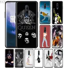 Queen Freddie Mercury Phone Case for Oneplus 7 7Pro 6 6T Oneplus 7 Pro 6T Black Silicone Soft Case Cover
