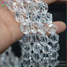Качество класс AA натуральный кварц/кристалл граненые аномалистические Круглые бусины 12 мм 33 бусины/пряди