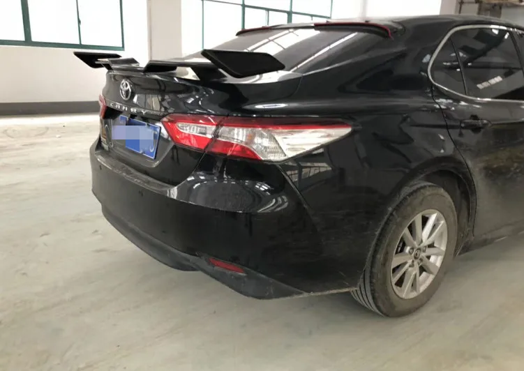 Для toyota Camry 2018 2019 высокое качество и твердость Новый ABS спойлер из материала