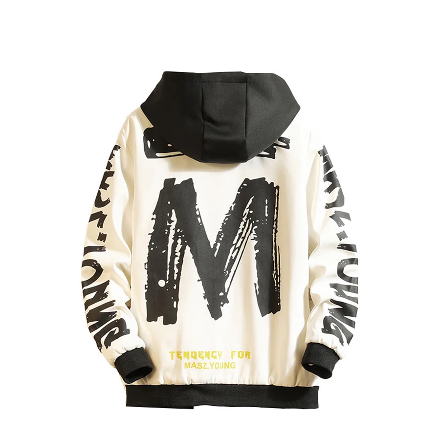 Мужская ветровка Swag Корейская уличная куртка с капюшоном в стиле хип хоп модным