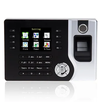 

Support French Spanish Language TCP/IP A-C071 Fingerprint + RFID Card Time Attendance Time Recorder Fingerprint Time Clock