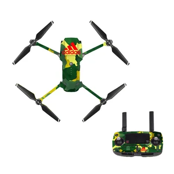 

New Design DJI Mavic Pro Skin Sticker Vinyl Skin Decal Set Remote Controller Battery Body Wrap Waterproof Decal PVC Sticker