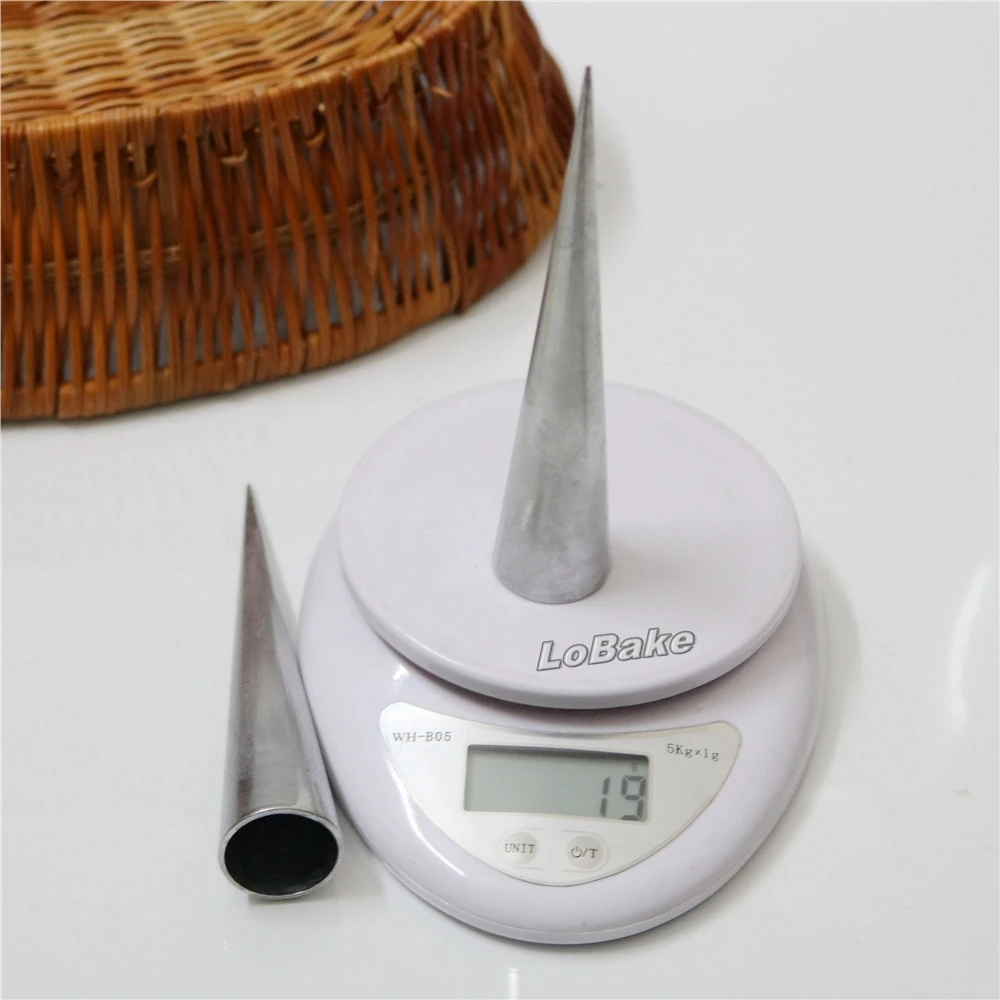 (2 шт./упак.) коническая форма алюминиевая спираль круассаны Дания заостренная