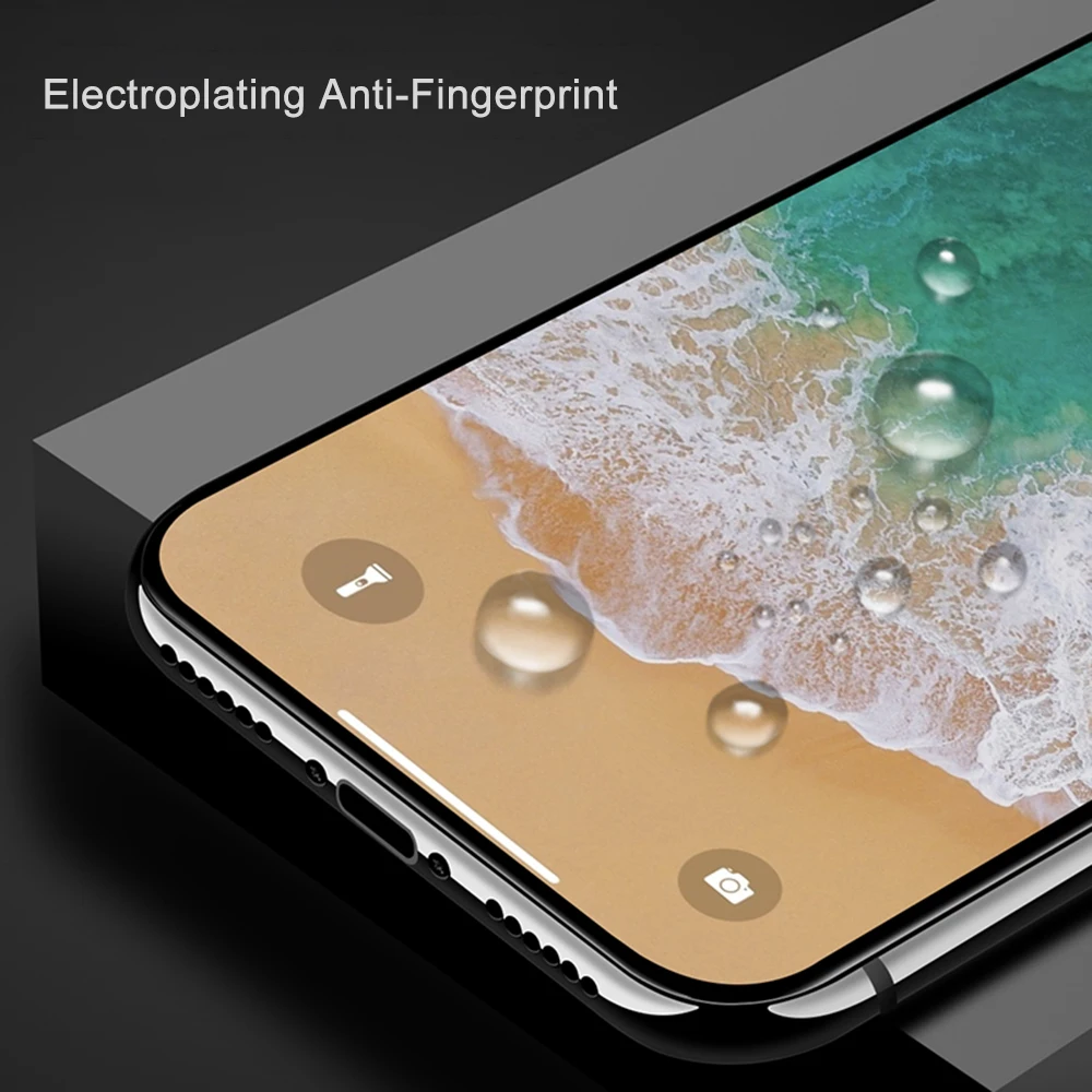 35D протектор экрана для iPhone X телефон закаленное стекло на 7 8 Plus XR XS Max 6s защитное