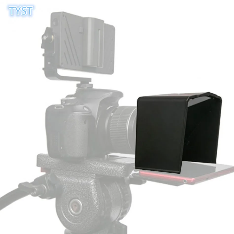 Смартфон Teleprompter для Canon Nikon sony камера фотостудия DSLR для Youtube интервью Teleprompter видеокамера