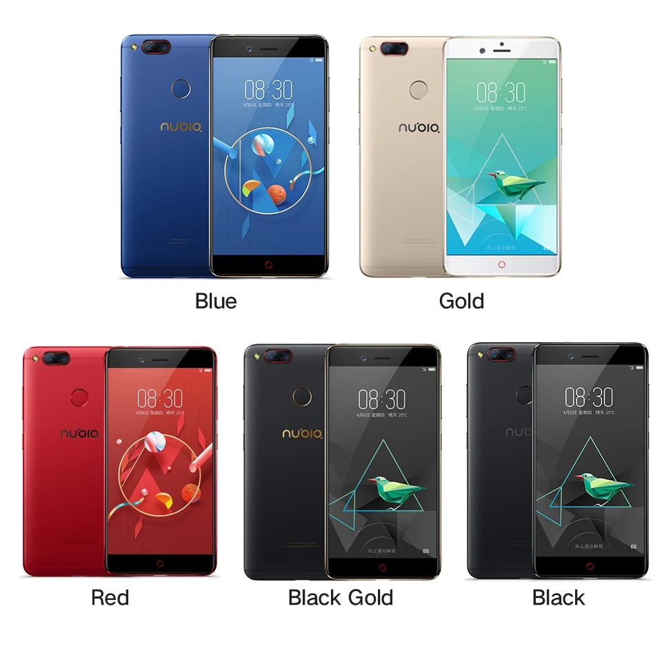 ZTE Nubia Z17 Mini Dual Back Camera Smartphone 4GB/6GB RAM 64GB ROM 5.2inch Snapdragon 652 MSM8976 Dual SIM Cards Mobile Phone