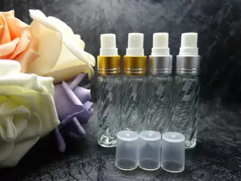 

wholesale ZX05-8ML twill transpartent spray glass perfume bottle100pcs/lot