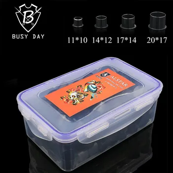 

Disposables tattoo ink cups brand Sterile Self-standing black ink caps four size tattoo accessories for free shipping