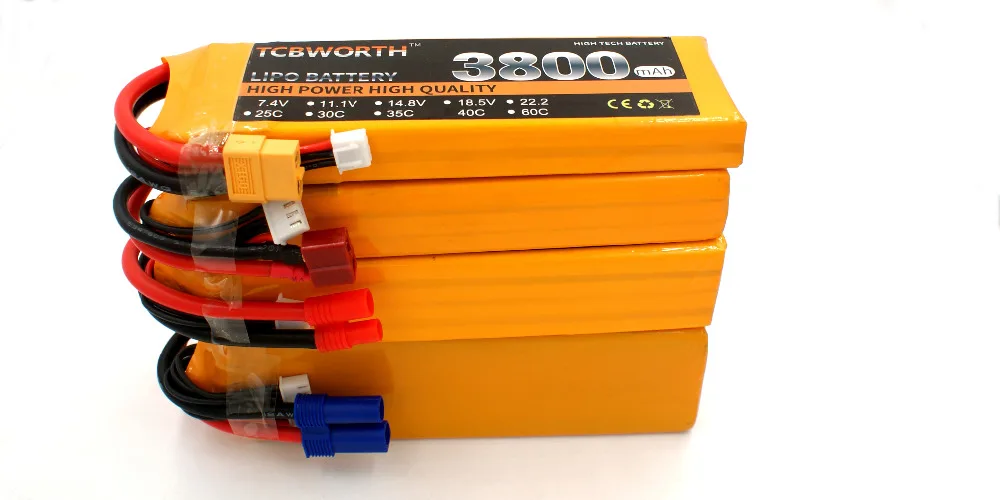 Bateria para Avião Barco do Caminhão do Carro Helicóptero 3800mah Lipo Quadrotor 25c Li-po Bateria-6 s 6s rc 25c-50c 22.2v 5 Do Caminhão Do Carro 3800mah 25C RC Li-po bateria-6 s