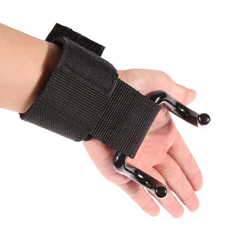 

Strong Pro Weight Lifting Training Sports Gym Hook Grip Strap Glove Wrist Support