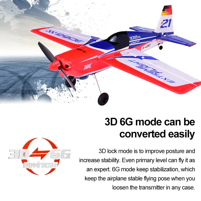 Wltoys XK A430 X4 передатчик 2,4G 5CH бесщеточный 3D6G система самолет совместим с FUTABA S-FHSS самолет RC планер