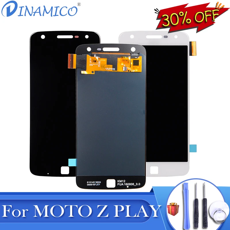 

Dinamico Promotion For Moto Z Play LCD For Motorola Z Play Display XT1635 Lcd With Touch Screen Digitizer Assembly With Tools