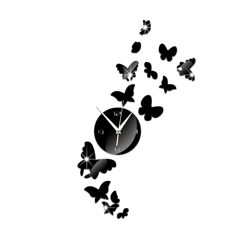 BUTTERFLY CLOCK (8)