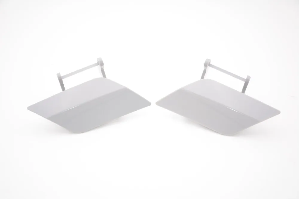 1Pair Front Bumper Headlight Washer Nozzle Covers Right+Left For