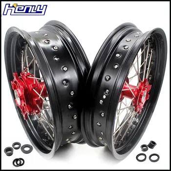 

3.5/4.5 Cush Drive Motocycle Wheels Rims Set For HONDA CRF250R 2004-2013 CRF450R 2002-2012 CUSH HUB