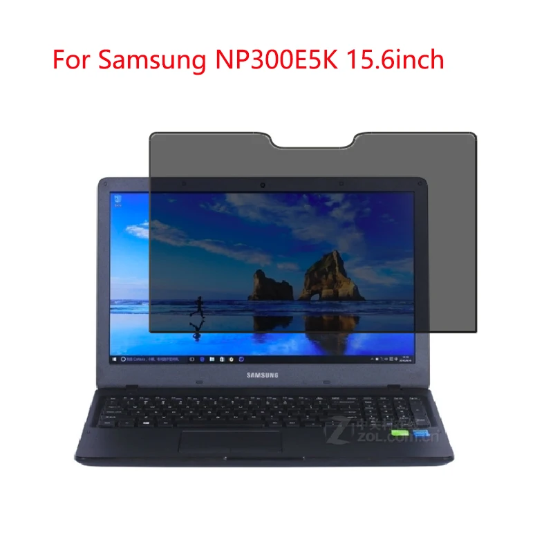 

For Samsung NP300E5K 15.6inch Privacy Screen Protector Privacy Anti-Blu-ray effective protection of vision