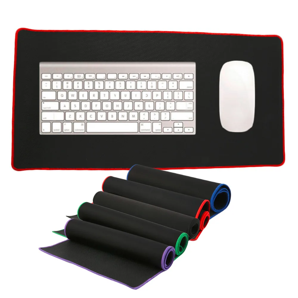 Rakoon speed Large Mouse Pad Locking Edge Gaming Mouse Pad Keyboard Pad Office Desk Mat For CS