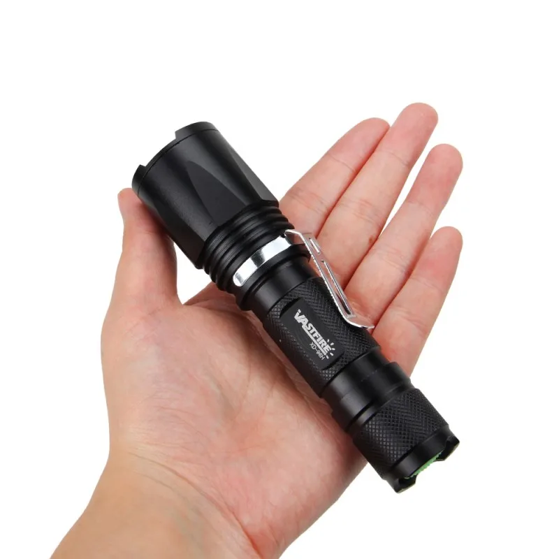 Cores em 1 Grande Fogo Rastreador Caçador Ajustável Luz Verde Vermelho uv 3x Xpe Led Zoomable Caça Visão Noturna Lanterna 3 7 1 Ajustável Luz Verde Vermelho LUZ UV
