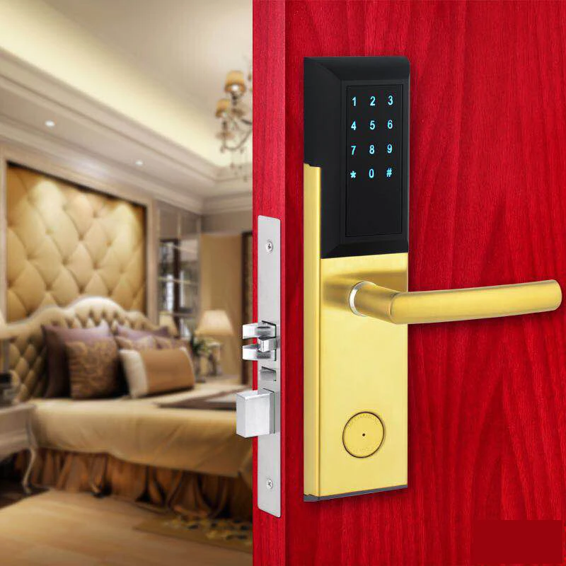 GUJIA Bluetooth Блокировка Deadbolt умный электронный дверной замок с приложением для дома